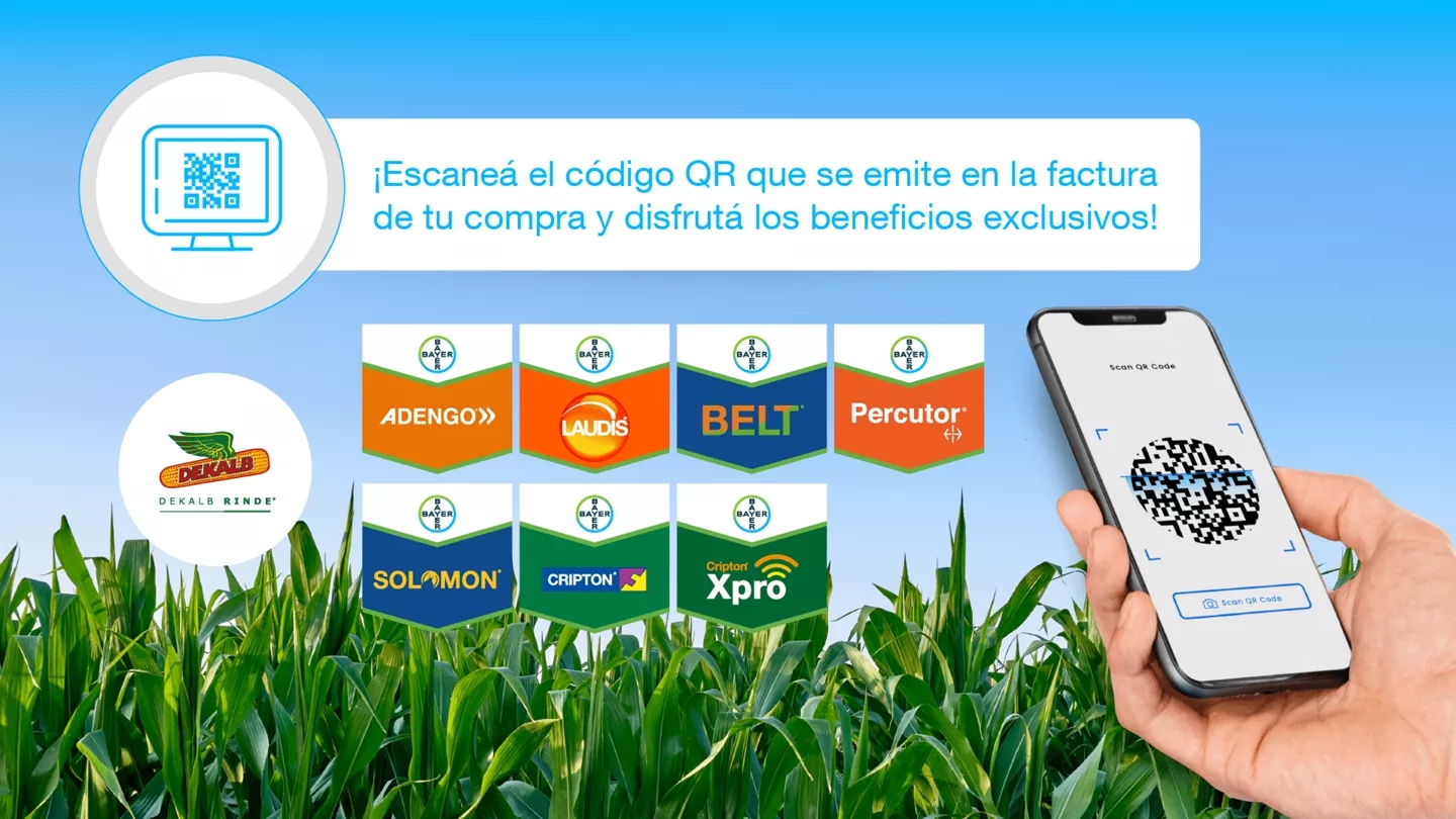 Promo Tools of ¿Sabías que con la compra de tus semillas Dekalb podés acceder a descuentos exclusivos en nuestras soluciones?